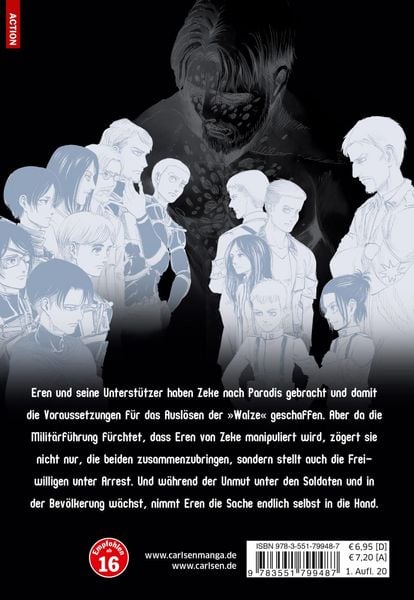 Produktbild: Attack on Titan 28
