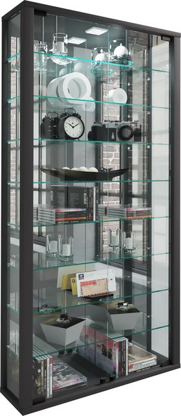 Produktbild: Wandvitrine Glasvitrine Vitrosa Maxi Spiegel