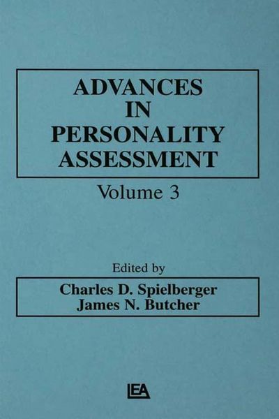 Produktbild: Advances in Personality Assessment