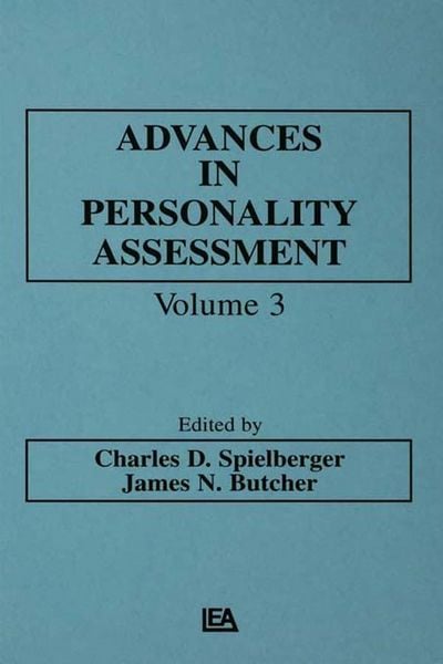 Produktbild: Advances in Personality Assessment