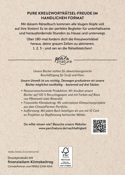 Produktbild: Kreuzwortr&auml;tsel I &Uuml;ber 180 x Knobelspa&szlig;