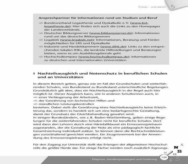 Produktbild: LRS in der Sek. &Iota;