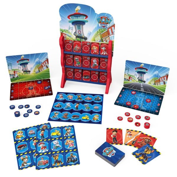 Produktbild: Spin Master Games - Paw Patrol: Games HQ - Spielesammlung mit 8 spa&szlig;igen Kinderspielklassikern f&uuml;r 2-4 Fellfreunde ab 4 Jahren