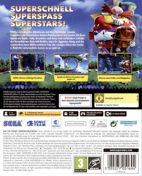 Produktbild: Sonic Superstars