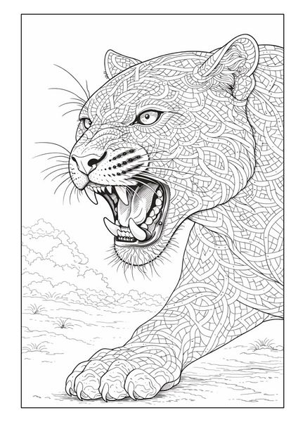 Produktbild: Mandala Tiere Malbuch f&uuml;r Erwachsene mit 50 sch&ouml;nen Ausmalmotiven