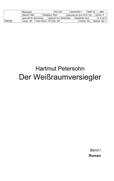 Produktbild: Der Wei&szlig;raumversiegler