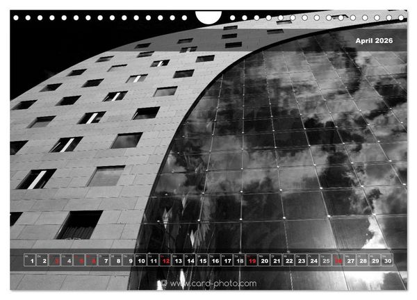 Produktbild: Architektur: Geometrie des Lichts (Wandkalender 2026 DIN A4 quer), CALVENDO Monatskalender