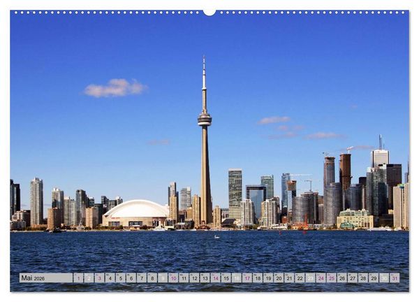 Produktbild: Provinzhauptstadt Toronto (hochwertiger Premium Wandkalender 2026 DIN A2 quer), Kunstdruck in Hochglanz
