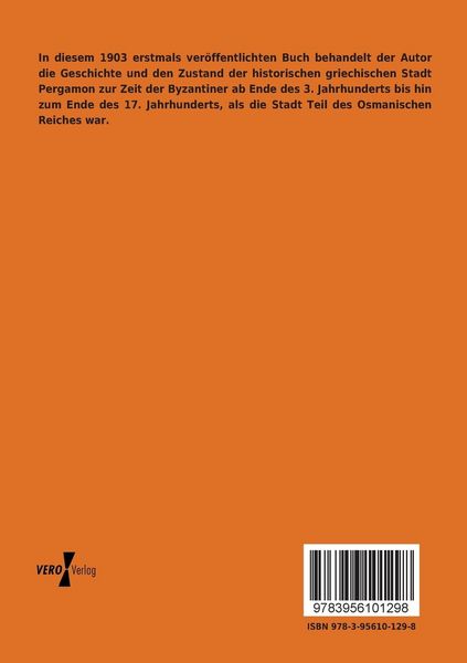 Produktbild: Pergamon unter Byzantinern und Osmanen