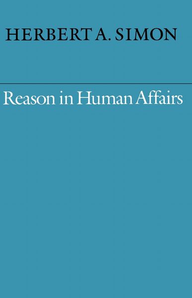 Produktbild: Reason in Human Affairs
