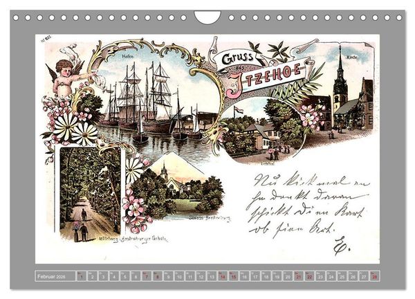 Produktbild: Gru&szlig; aus Itzehoe (Wandkalender 2026 DIN A4 quer), CALVENDO Monatskalender