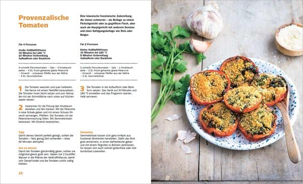 Produktbild: Hei&szlig;luftfritteuse - knusprig & fettarm frittieren, braten, r&ouml;sten, backen - neue Rezepte f&uuml;r den Airfryer f&uuml;r Fleisch, Fisch, Gem&uuml;se, Obst und Kuchen