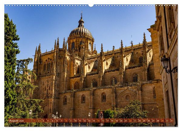 Produktbild: Salamanca - Eine Perle Spaniens (hochwertiger Premium Wandkalender 2026 DIN A2 quer), Kunstdruck in Hochglanz