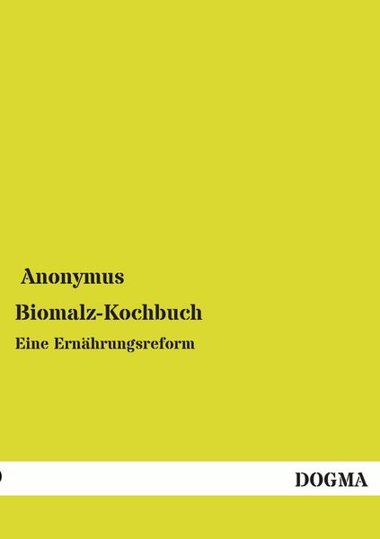Produktbild: Biomalz-Kochbuch