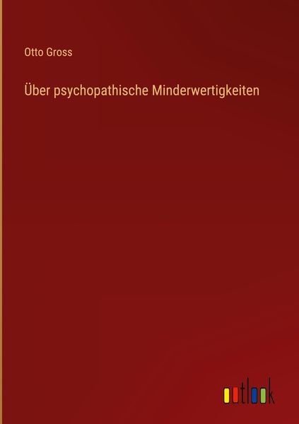 Produktbild: &Uuml;ber psychopathische Minderwertigkeiten