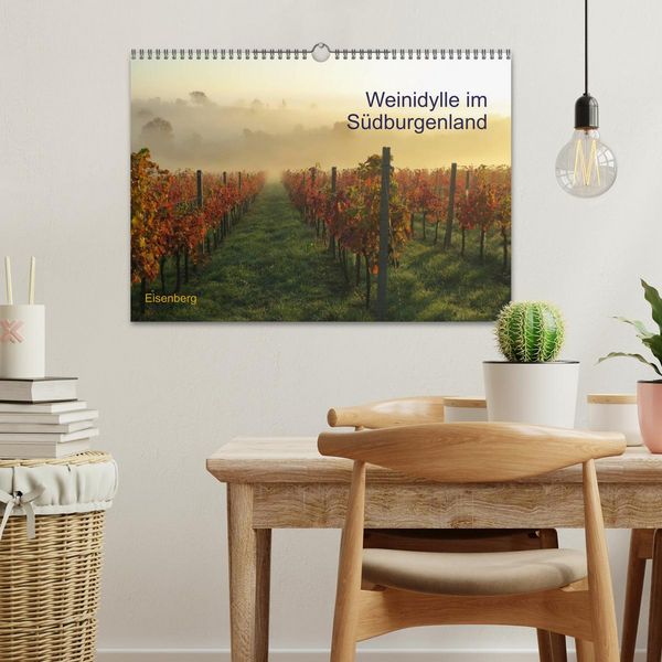 Produktbild: Weinidylle im S&uuml;dburgenland (Wandkalender 2026 DIN A3 quer), CALVENDO Monatskalender