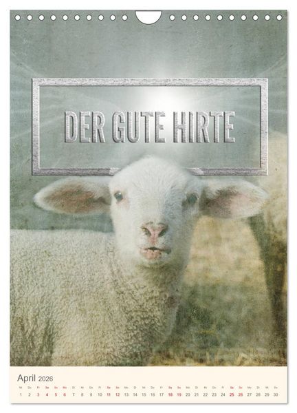 Produktbild: Namen von Jesus (Wandkalender 2026 DIN A4 hoch), CALVENDO Monatskalender