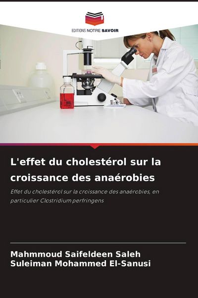 Produktbild: L'effet du cholest&eacute;rol sur la croissance des ana&eacute;robies