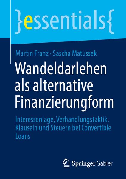Produktbild: Wandeldarlehen als alternative Finanzierungform