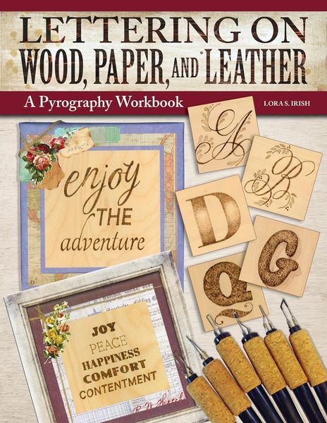 Produktbild: Lettering on Wood, Paper, and Leather