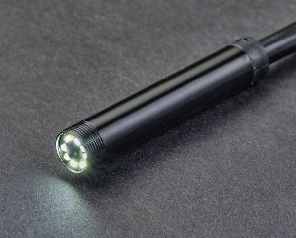 Produktbild: VOLTCRAFT BS-701SE+IP single lens (1 Kamera) Endoskop Sonden-&Oslash;: 8mm Sonden-L&auml;nge: 5m