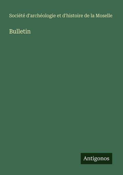 Produktbild: Bulletin
