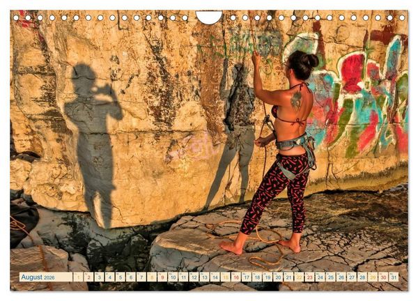 Produktbild: Bergsteigen und Klettern (Wandkalender 2026 DIN A4 quer), CALVENDO Monatskalender