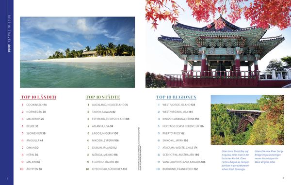 Lonely Planet Best in Travel 2022