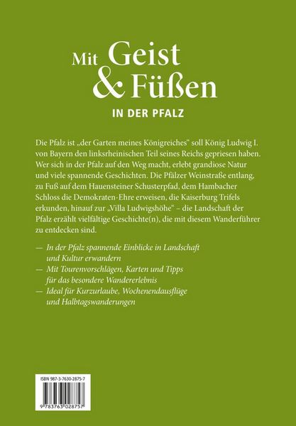Produktbild: Mit Geist & F&uuml;&szlig;en. In der Pfalz