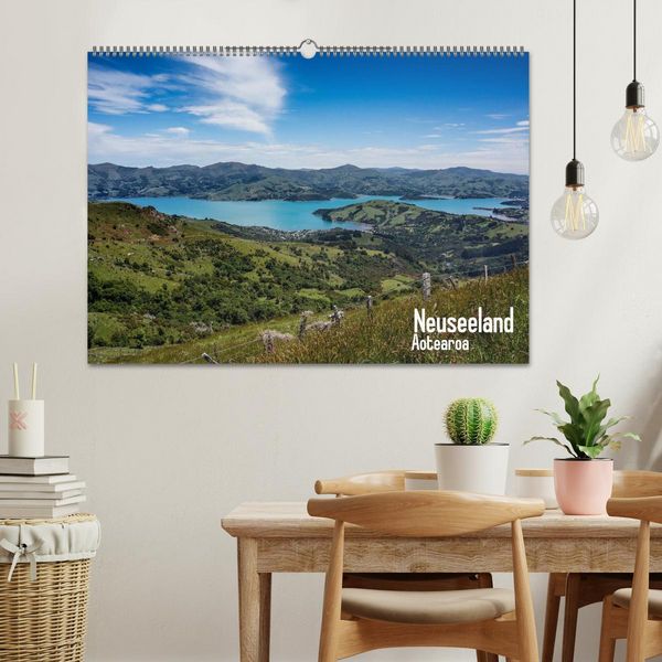 Produktbild: Neuseeland (Wandkalender 2026 DIN A2 quer), CALVENDO Monatskalender