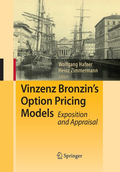 Produktbild: Vinzenz Bronzin's Option Pricing Models