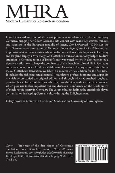 Produktbild: Der Lockenraub / The Rape of the Lock