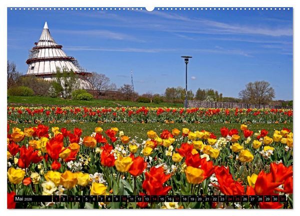 Produktbild: Elberadweg von Lutherstadt Wittenberg bis Hitzacker (Wandkalender 2026 DIN A2 quer), CALVENDO Monatskalender