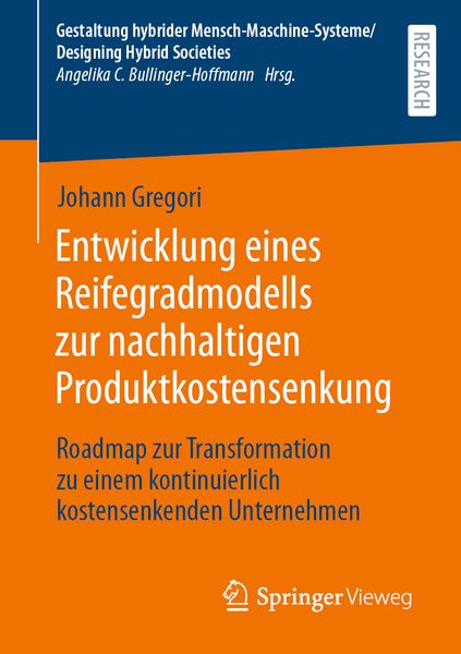 Produktbild: Entwicklung eines Reifegradmodells zur nachhaltigen Produktkostensenkung