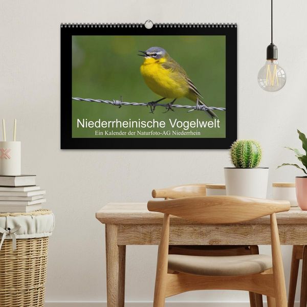 Produktbild: Niederrheinische Vogelwelt (Wandkalender 2026 DIN A3 quer), CALVENDO Monatskalender