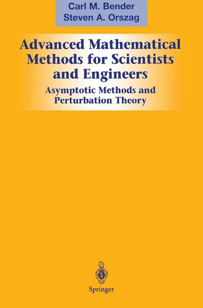 Produktbild: Advanced Mathematical Methods for Scientists and Engineers I