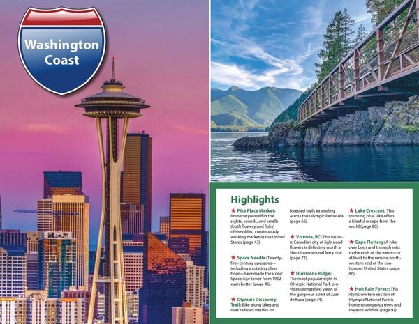 Produktbild: Moon Pacific Coast Highway Road Trip (Fifth Edition)