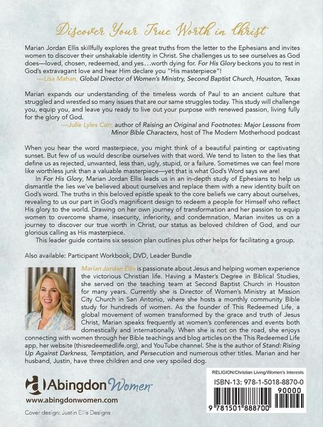 Produktbild: For His Glory - Women's Bible Study Leader Guide