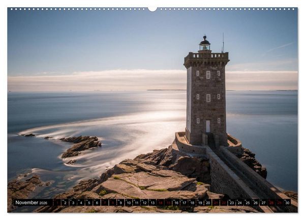 Produktbild: Armorica - Bretagne, Land am Ende der Welt (hochwertiger Premium Wandkalender 2026 DIN A2 quer), Kunstdruck in Hochglanz