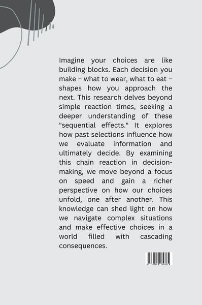 Produktbild: Towards a Principled Understanding of Sequential Effects in Choice