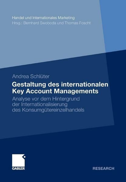Produktbild: Gestaltung des internationalen Key Account Managements