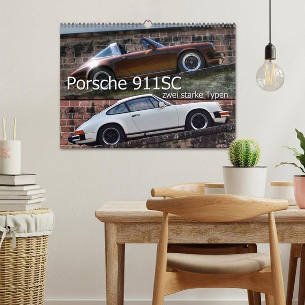 Produktbild: Porsche 911SC - zwei starke Typen (Wandkalender 2026 DIN A3 quer), CALVENDO Monatskalender