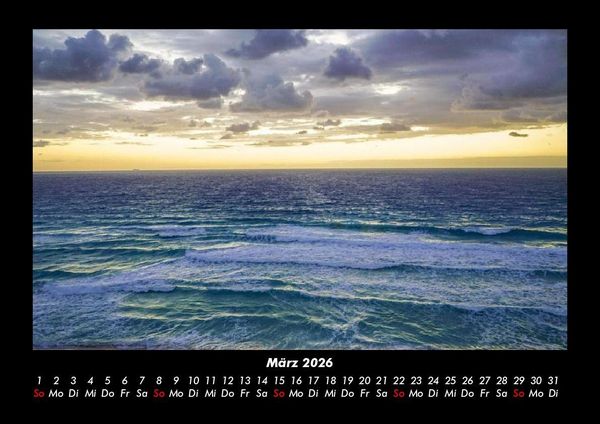 Produktbild: Meereslandschaften 2026 Fotokalender DIN A3