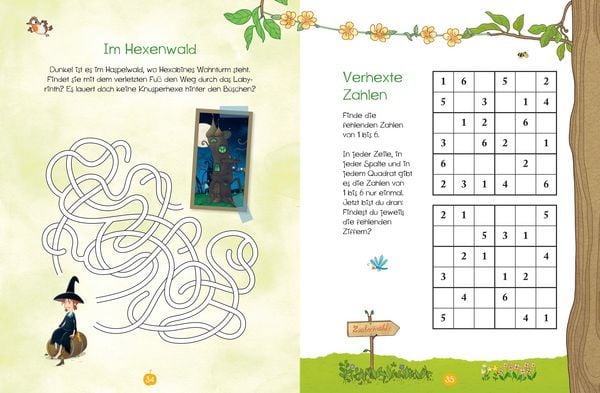 Produktbild: Petronella Apfelmus - Knobelspa&szlig; & Zaubersommer. Das gro&szlig;e Ferien-R&auml;tselbuch