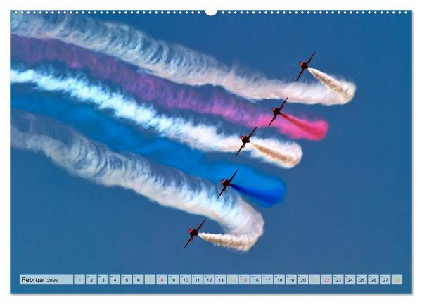 Produktbild: Flugschau - frei sein (hochwertiger Premium Wandkalender 2026 DIN A2 quer), Kunstdruck in Hochglanz