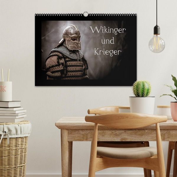 Produktbild: Wikinger und Krieger (Wandkalender 2026 DIN A3 quer), CALVENDO Monatskalender