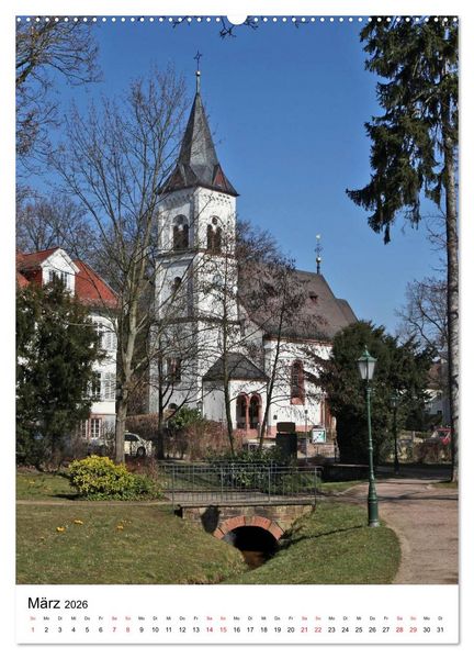 Produktbild: Bad Soden am Taunus (hochwertiger Premium Wandkalender 2026 DIN A2 hoch), Kunstdruck in Hochglanz