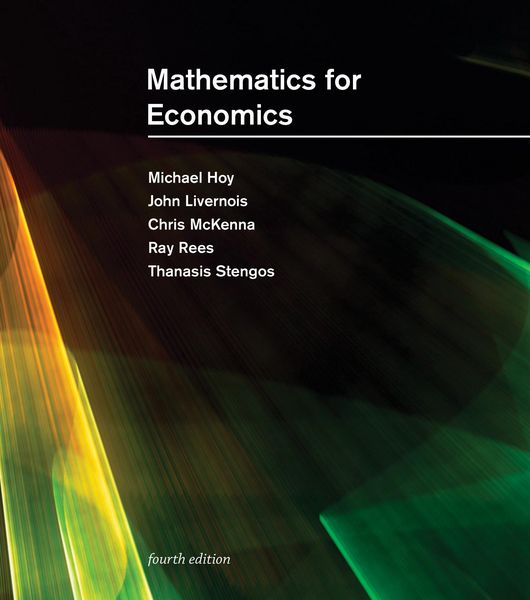 Produktbild: Mathematics for Economics, fourth edition