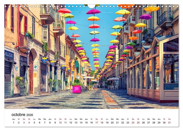 Produktbild: Merveilleuse Italie (Calendrier mural 2026 DIN A3 vertical), CALVENDO calendrier mensuel