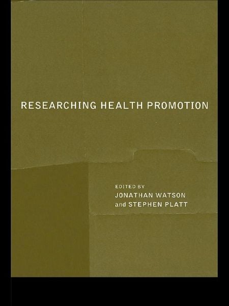 Produktbild: Researching Health Promotion